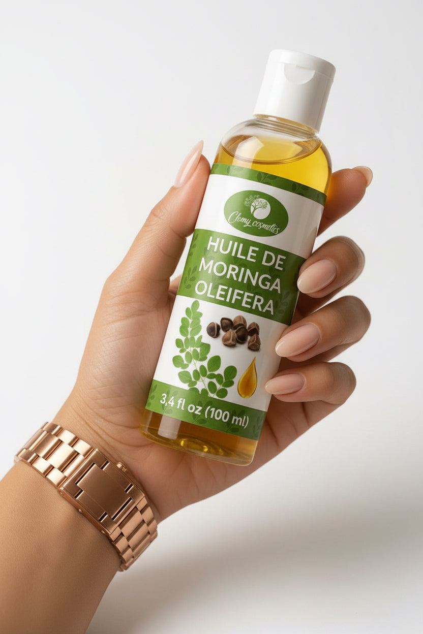 Huile de Moringa Oleifera – Pure & Première Pression à Froid