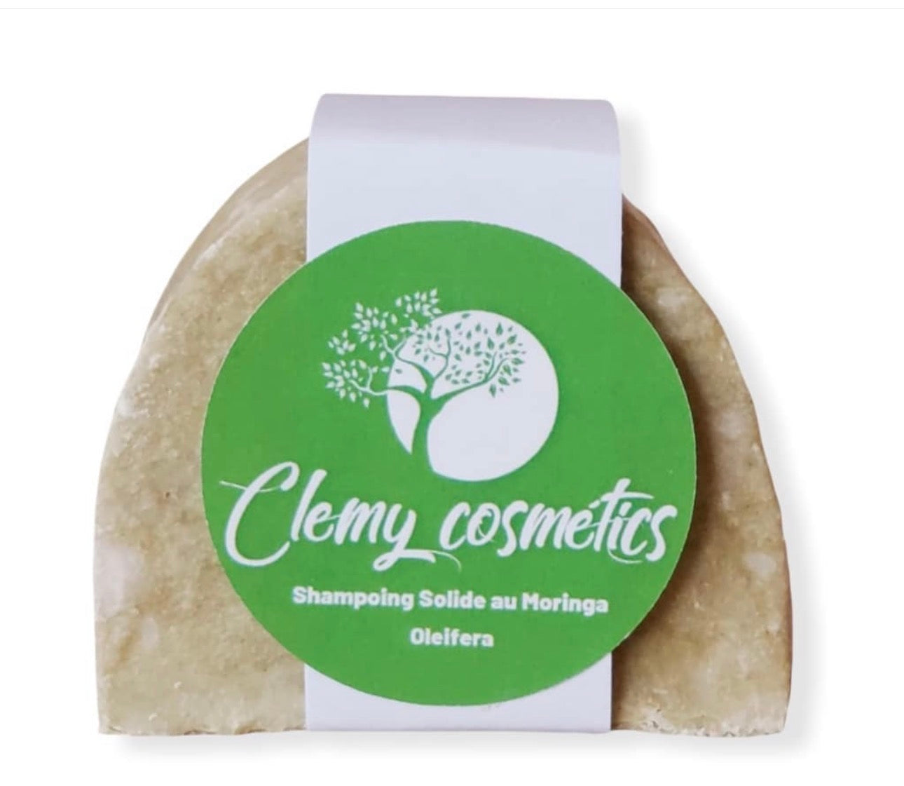shampoing  végétal solide au Moringa